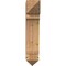 Ekena Millwork Legacy Arts & Crafts Rough Sawn Bracket, Western Red Cedar, 6"W x 18"D x 30"H BKT06X18X30LEC03RWR - alternate 3